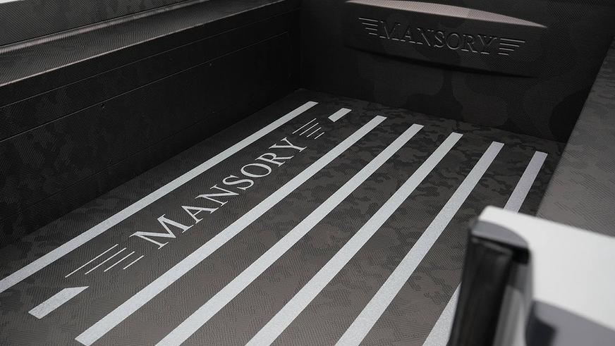 Ателье Mansory сделало из «Гелендвагена» двухместный пикап