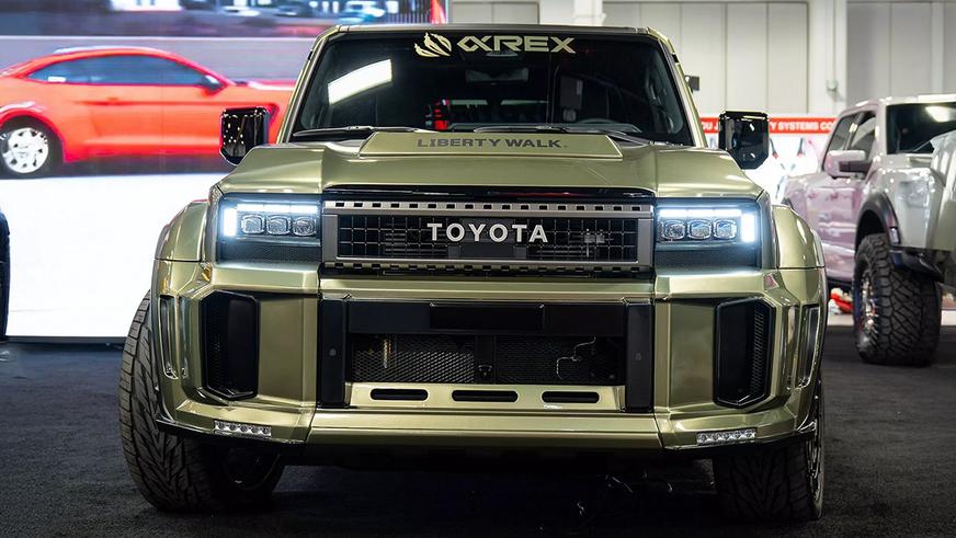 Тюнеры из Liberty Walks показали очень широкий Land Cruiser Prado