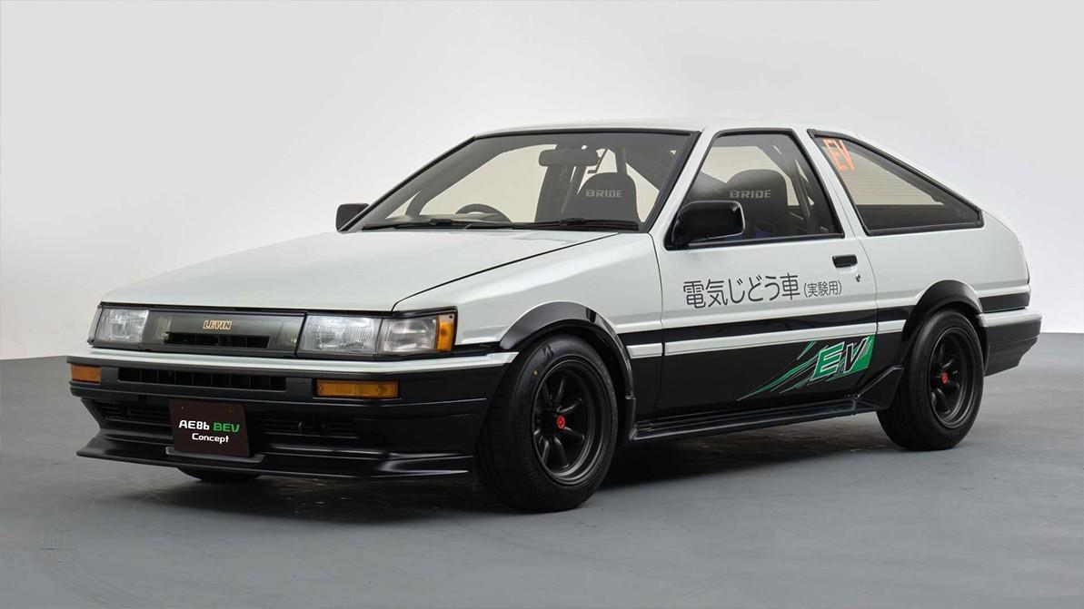 Жапондар электрлі AE86 міне алады