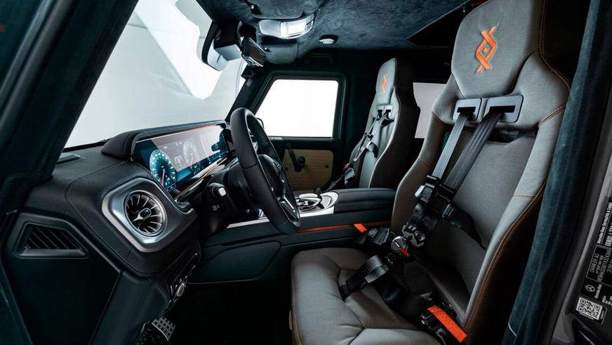 В продаже появился бронированный гелик от Brabus без пробега