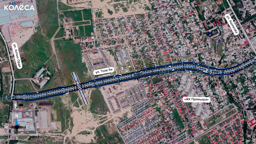 Пробивать улицу Толе би в Алматы начнут в 2021 году