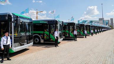 Новые автобусы Yutong закупили в Астане