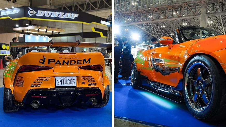 Фото дня: особые Supra и GT-R для тесных улиц