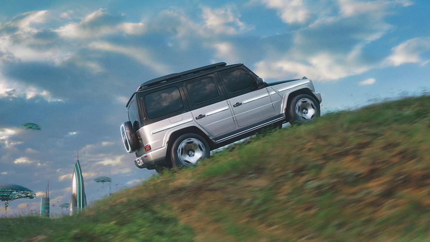 Так выглядит электрический Mercedes-Benz G-Class