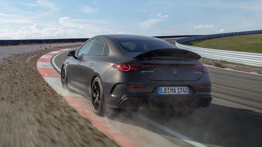 CLA 45 от AMG вернулся, но стал электромобилем