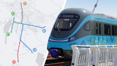 Ещё 20 станций LRT планируют построить в Астане