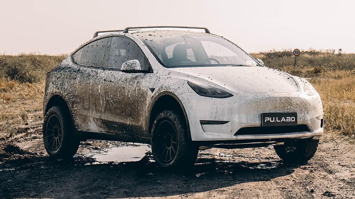 Tesla-ға арналған 5 дюймдік лифт