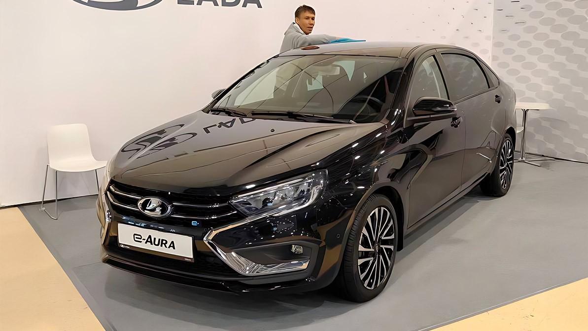 Lada Aura показали в электрической версии