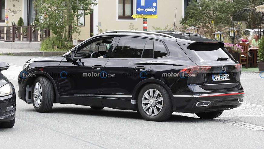 Новый VW Tiguan выехал на испытания