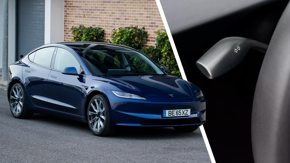 Tesla признала ошибку. На Model 3 вернули переключатель поворотников