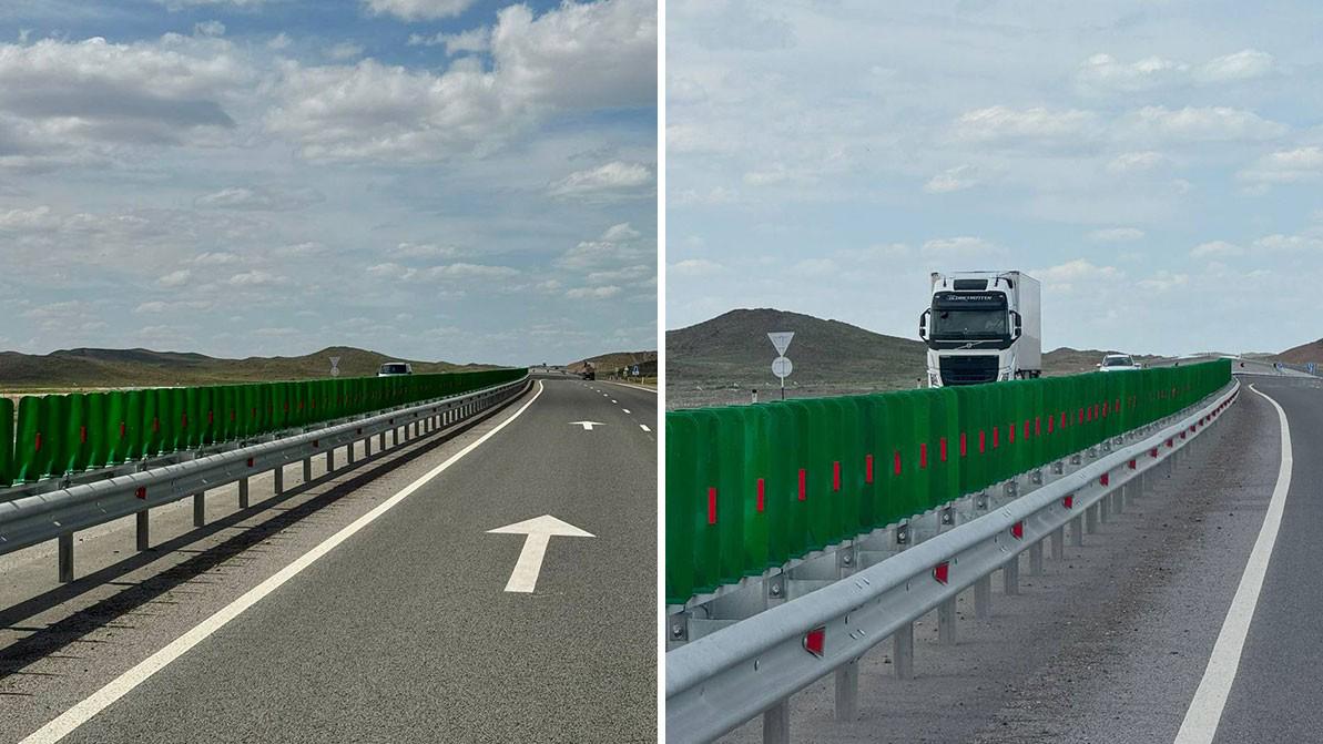 На&nbsp;трассе Балхаш&nbsp;&mdash; Бурылбайтал встречных защитят от&nbsp;дальнего света фар