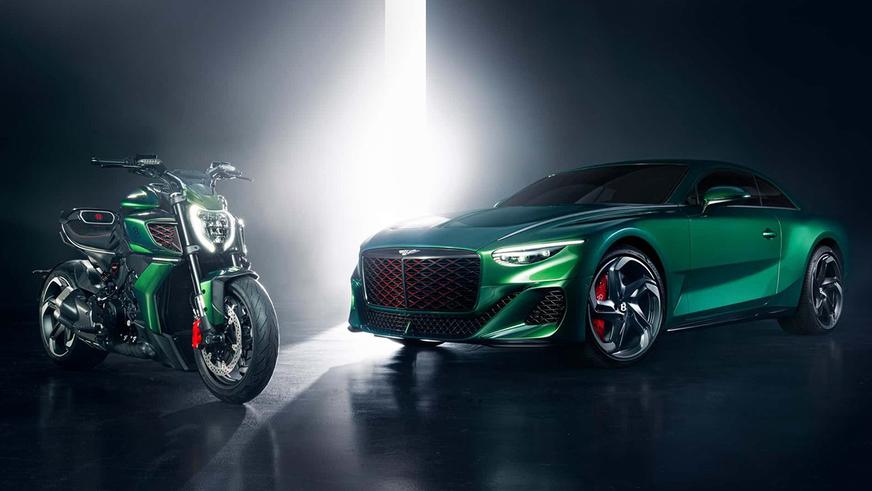 Лимитированную версию Ducati Diavel посвятили Bentley
