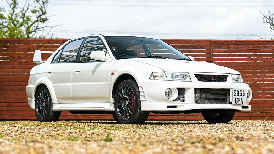 Прототип Mitsubishi Lancer Evolution VI выставили на продажу