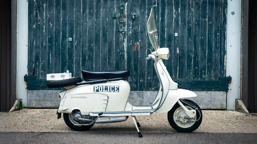 Американская мотополиция ездила не только на Harley-Davidson