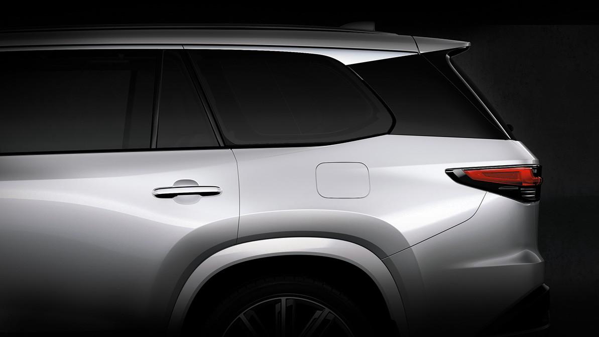 Lexus поделился первым фото модели TX