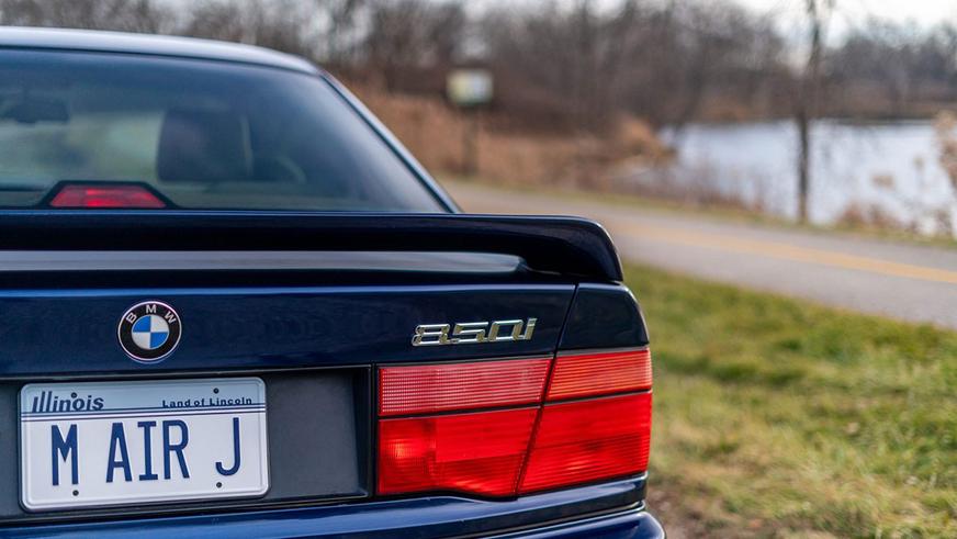С молотка пустят BMW 850i Майкла Джордана