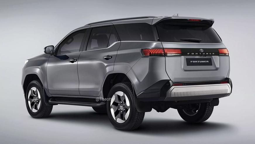 Жаңа Toyota Fortuner Таиландта жүр