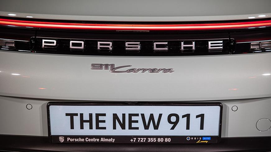 Обновлённый Porsche 911 прибыл в Казахстан