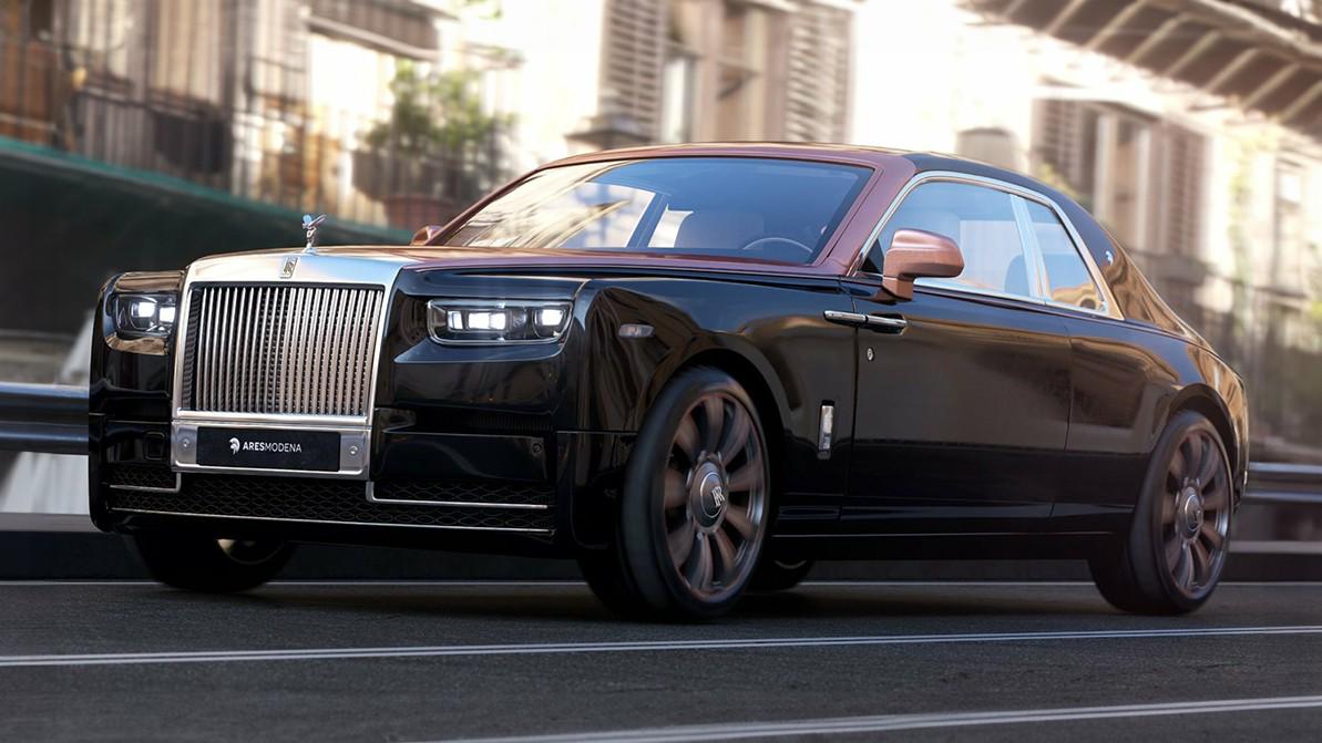 Для нового Rolls Royce Phantom создали укороченную двухдверную версию