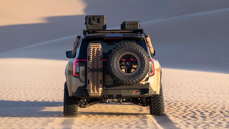 Старый Nissan Patrol оснастили 1000-сильным мотором