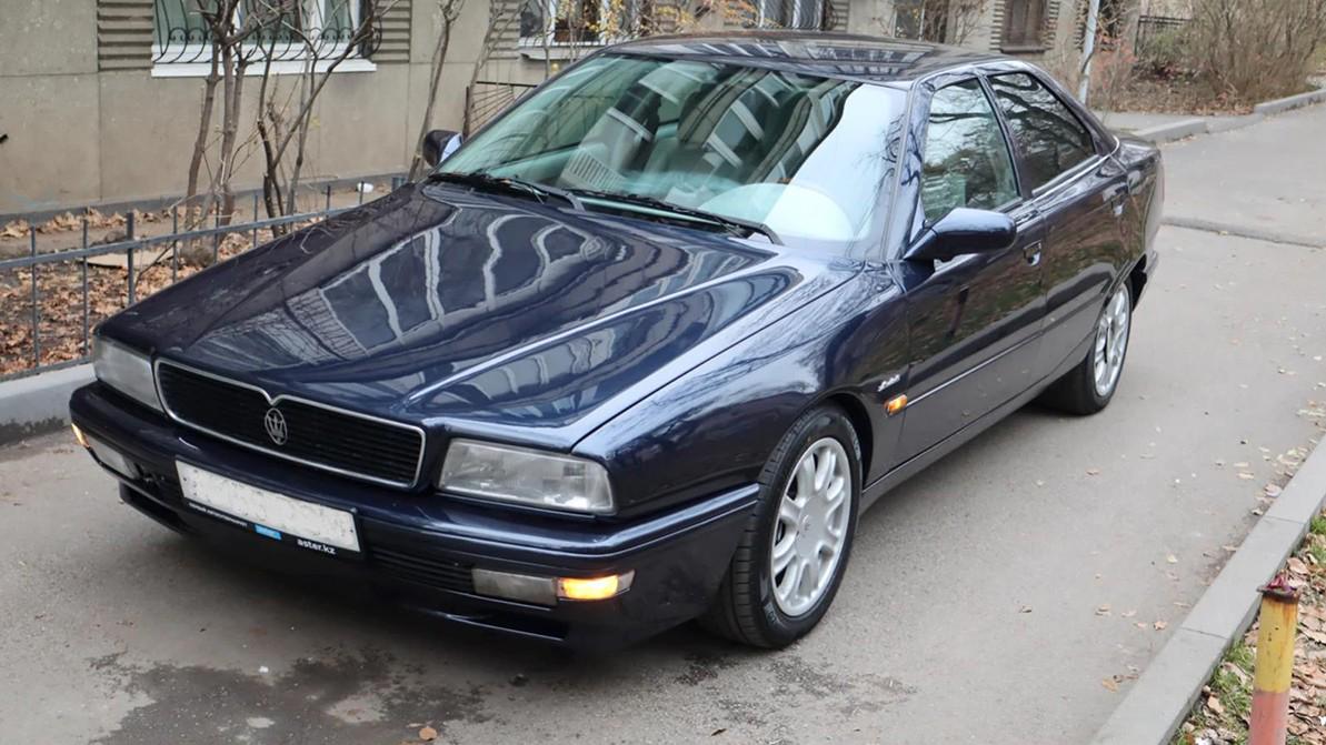 Kolesa.kz-те сирек кездесетін ескі Maserati сатылады