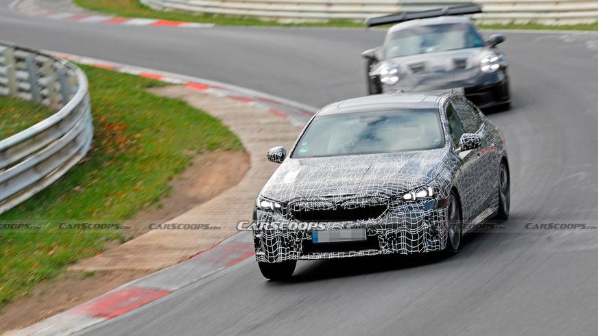 Жаңа BMW 5-Series-тің алғашқы фотосы