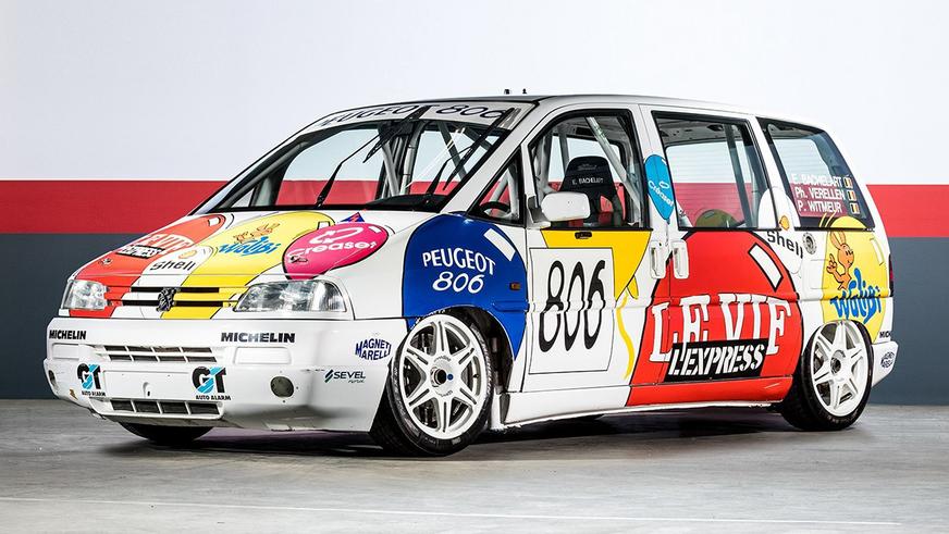 Уникальный гоночный минивэн Peugeot выставлен на аукцион