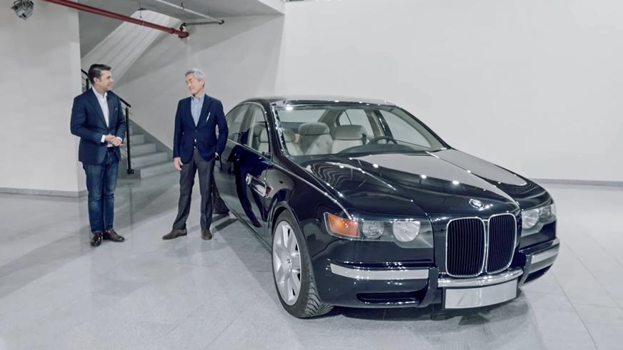 «Семёрка» BMW могла получить огромные “ноздри” ещё в 1990-х