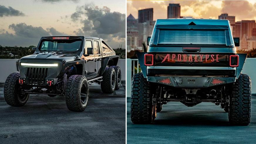 В продаже нашёлся Jeep в стиле выживший после апокалипсиса