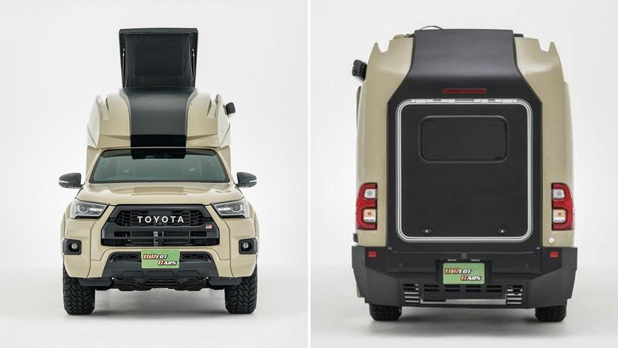 Пикап Toyota Hilux превратили в автодом