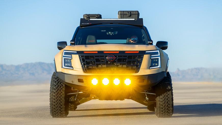 Старый Nissan Patrol оснастили 1000-сильным мотором