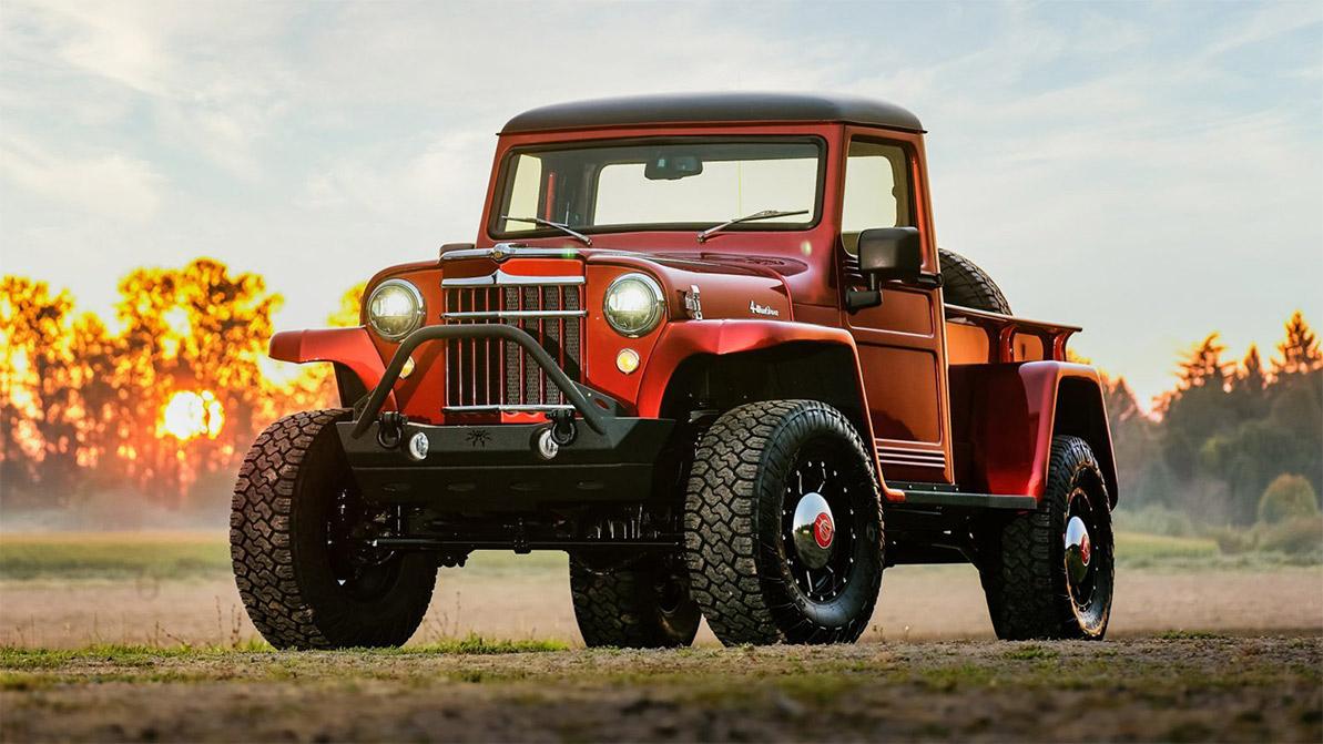 Рестомод Willys Jeep Pickup c потрохами современного Wrangler