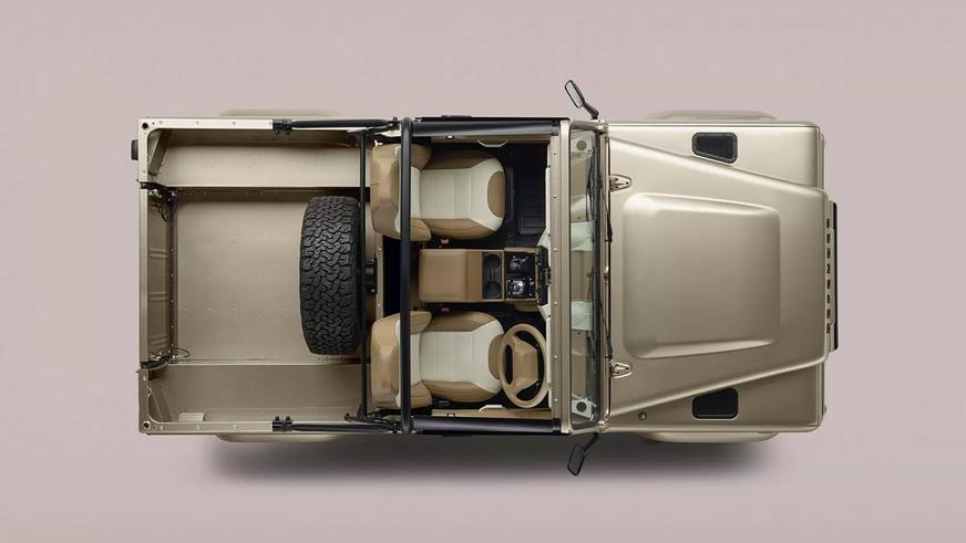 Классический Land Rover Defender получил версию с V8 и мягким верхом Классический Land Rover Defender получил версию с V8 и мягким верхом