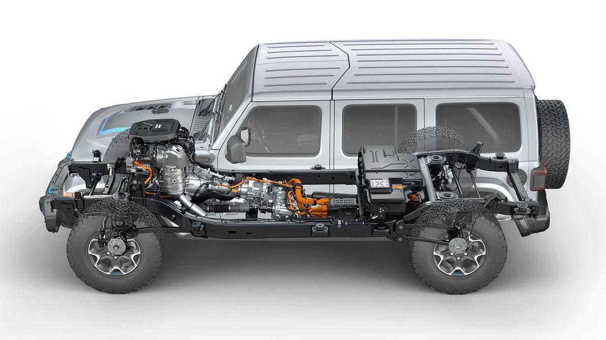 Дебютировал гибридный Jeep Wrangler 4xe