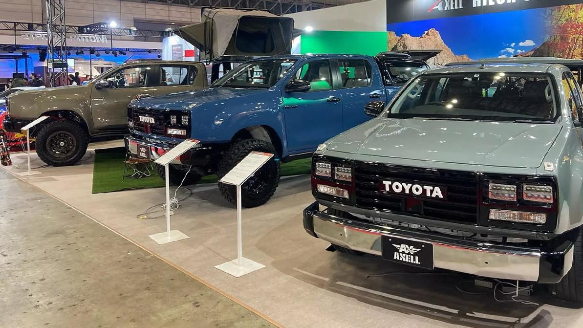 Toyota Hilux стилизовали под винтажные Land Cruiser