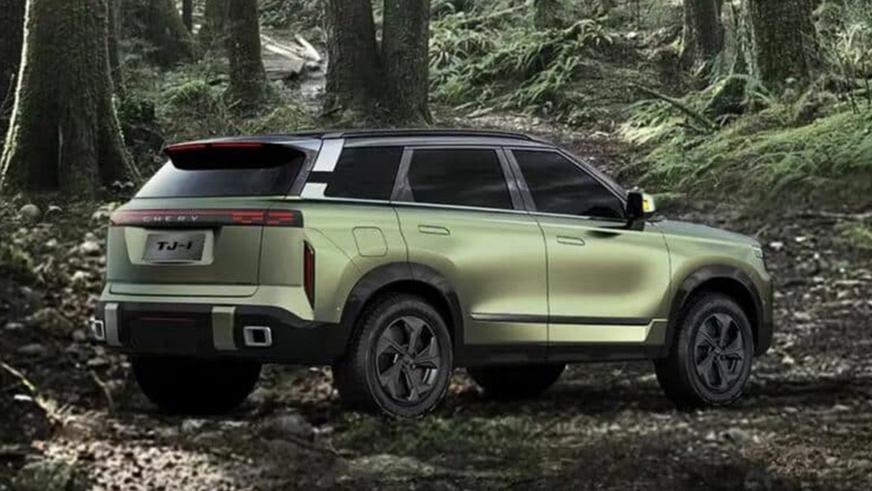 Chery представила кроссовер TJ-1, назвав его «лёгким внедорожником»