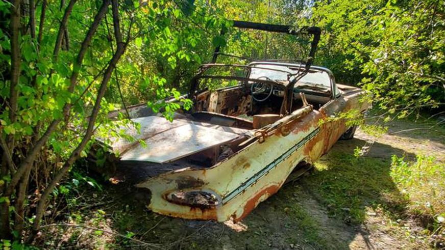 Ржавые останки старой Chevrolet Impala пытаются продать за 30 000 $