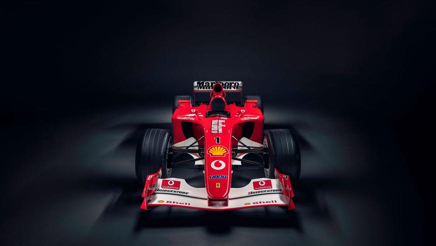 Ferrari F2001b Михаэля Шумахера уйдёт с молотка
