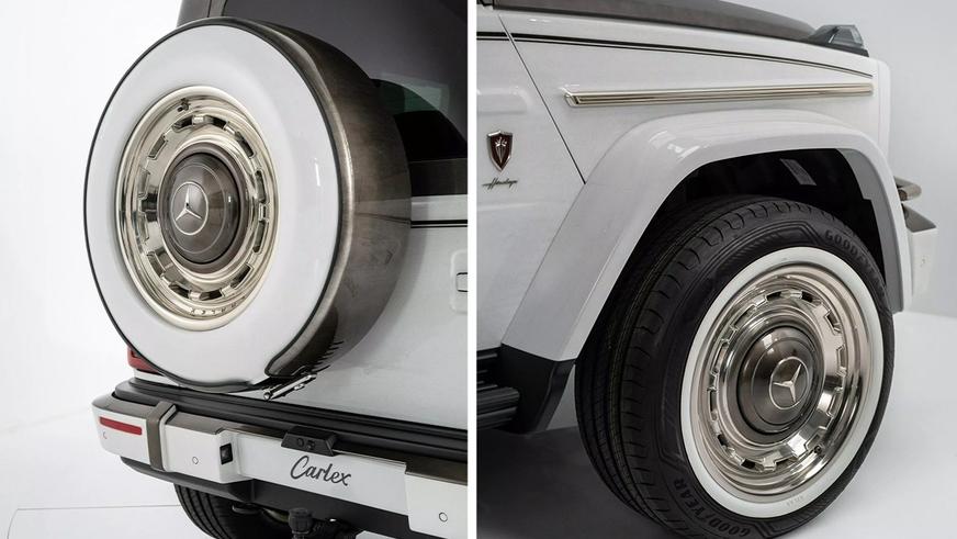 Сверхдорогой «Гелендваген» окрасили алмазной пылью