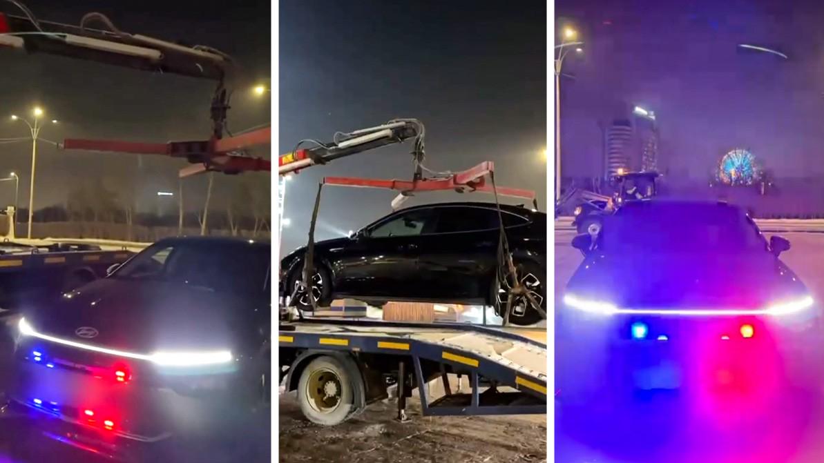 Разрешено ли закрывать авто на штрафстоянке за установку мигалок?