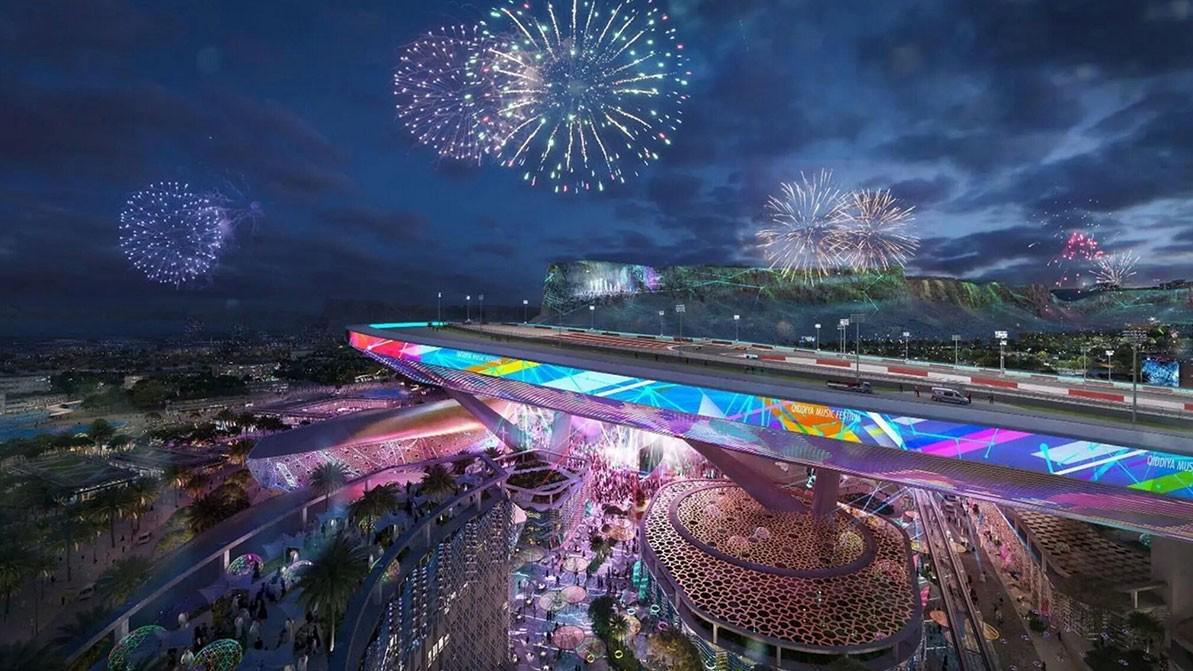 В Саудовской Аравии возведут гоночную трассу с виражами на уровне 20-го этажа