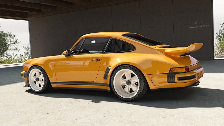 Новый Porsche 911 от Singer получил выдвижные противотуманки
