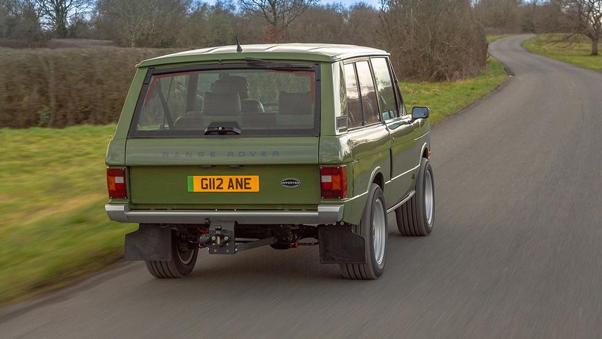 Старый Range Rover превратили в рестомод с мотором от Tesla
