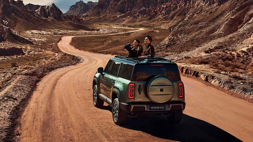 Внедорожник Geely Galaxy Cruiser 700 в Китае оценили от 13.3 млн тг