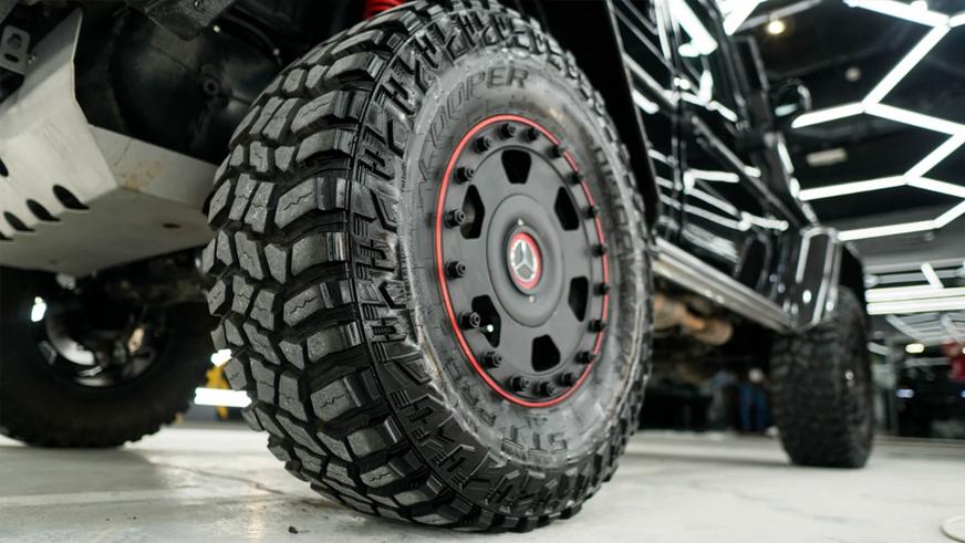 Найдено на Kolesa.kz: самодельный G500 4x42