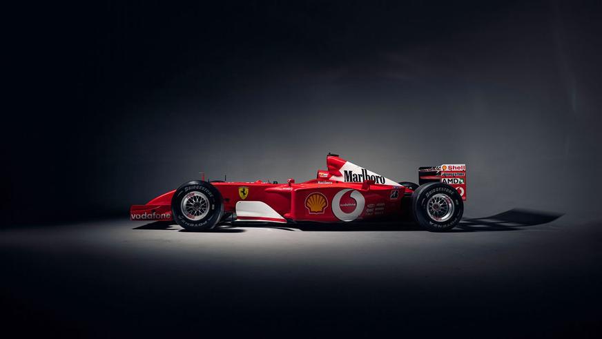 Ferrari F2001b Михаэля Шумахера уйдёт с молотка