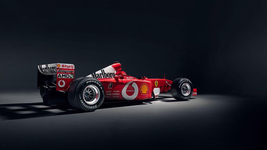 Ferrari F2001b Михаэля Шумахера уйдёт с молотка