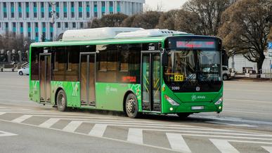 Общественный транспорт не будет ходить в Алматы 13 и 14 марта