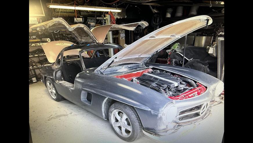 Mercedes-Benz SLK 320 превратили в 300 SL Gullwing