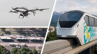 SkyTrain в Каскелен и Талгар, новые ветки метро и аэротакси в Алматы
